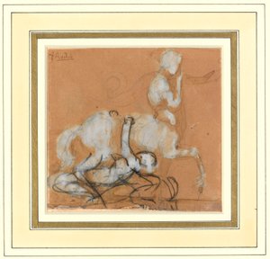 Achilles und Cheiron von Auguste Rodin